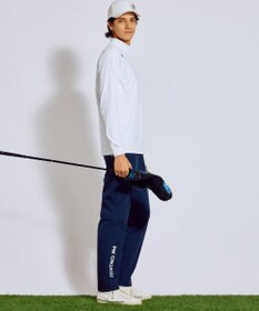 PW CIRCULUS 【吸水速乾 / UV遮蔽率99.5% UVカット / ストレッチ】【MEN】DELFT ロングスリーブモックT ゴルフ