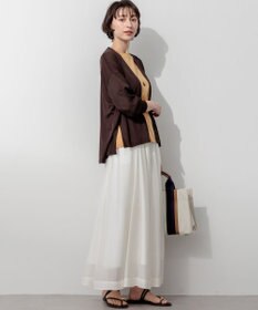 23区 【SLOW/一部店舗限定】エアリーフレア スカート