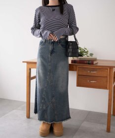 WEGO ワンポイントデザインフィンガーホールリブロンT