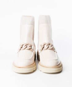 BONTRE 【LucaGrossi/ルカグロッシ】厚底チェーンショートブーツ/G890T-UA