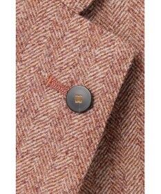 DAKS 【Tallia Di Delfino】ヘリンボーン ニューイントン・ジャケット