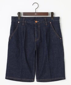 JOSEPH ABBOUD 夏デニム【JAPANファブリック/ストレッチ/軽量】ライトオンスストレッチデニム ショーツ
