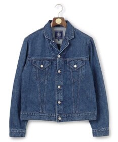 J.PRESS MEN 【J.PRESS ORIGINALS】SHIOTA DENIM Notched Jumper / Made in Japan