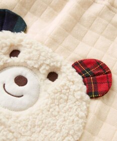 MIKI HOUSE HOT BISCUITS 【70-80cm】 顔ドン あったか ベビーパンツ