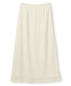 UNFILO L エアリーヤーン Iラインスカート