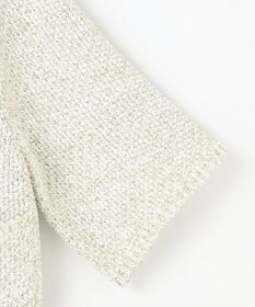 自由区 【カトリエムブーケ】Maille brillante ノーカラーアウター