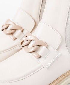 BONTRE 【LucaGrossi/ルカグロッシ】厚底チェーンショートブーツ/G890T-UA