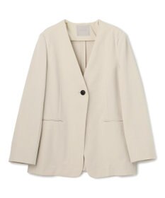 UNFILO L BEAUTY MOVE ノーカラージャケット