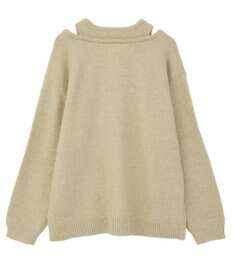 Green Parks フェイクレイヤードＶネックニットプルオーバー