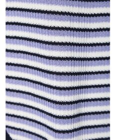 Green Parks デザインヘム配色ニットタンクトップ