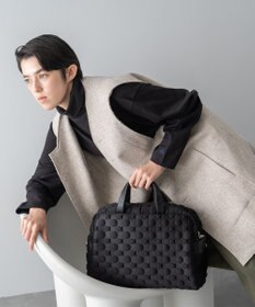 MIYABIYA 【撥水加工】La quoh with kirakaracho 南蛮七宝エンボスボンディング ボストン