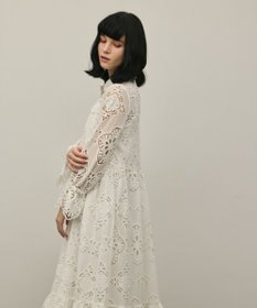 GRACE CONTINENTAL カットレースワンピース