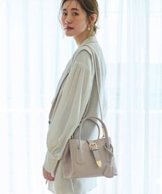 TOPKAPI 【Breath TOPKAPI】RIPPLE リプル バックル ショルダー付き ミニ トートバッグ