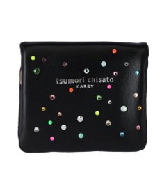 tsumori chisato CARRY キラキラ石 2つ折り財布 ミニ財布