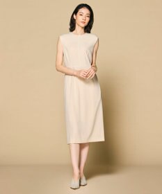 BEIGE， 【洗える・L-size】CINDY / クルーネックドレス