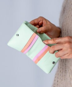 tsumori chisato CARRY キラキラ石 2つ折り財布 ミニ財布