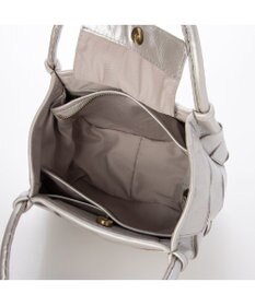 UNBILLION ピークスピーク PEAKSPEAK / 牛革パッチワーク・フラップトートS