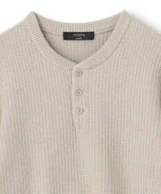 JOSEPH HOMME エアリーシープコットン / ヘンリーネックニット