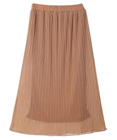 Green Parks ラメプリーツＩラインスカート