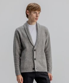 JOSEPH HOMME 【WEB・一部店舗限定】ライトヴィスコース　ショールカーディガン