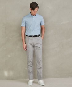 GOTAIRIKU 仕事で着られる綿パン【吸水速乾/ストレッチ/折り目加工】クールマックスコットンパンツ_1タック(25年モデル)