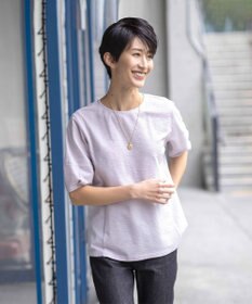 J.PRESS LADIES 【リバーシブル】イニシャルコイン ネックレス