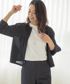 J.PRESS LADIES L シアージャージー ブルゾン