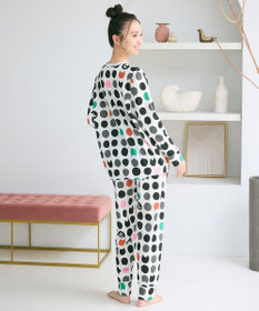 tsumori chisato SLEEP ツモリチサト パジャマ 綿100%(本体) 天竺素材 長袖 長ズボン レディース UDX598 /ワコール