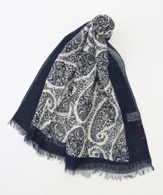 JOSEPH ABBOUD 【CAMERUCCI ARCHIVIO】ビッグペイズリーパターン ストール