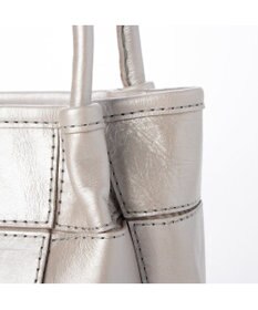 UNBILLION ピークスピーク PEAKSPEAK / 牛革パッチワーク・フラップトートS