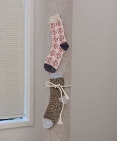 TRICOTE ピクセルドットソックス