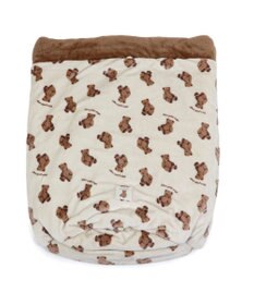 PET PARADISE ペットパラダイス くまちゃん 遠赤外線 寝袋  筒型 L (57×95cm)