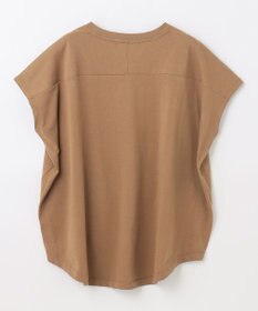 ANY 【UVケア/接触冷感】チュニック丈半袖ロゴTシャツ