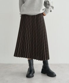 earth music&ecology プリーツミディスカート