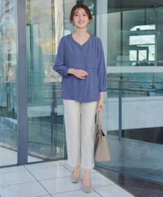 Tiaclasse L レイヤードデザインブラウス