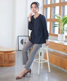 Tiaclasse L レイヤードデザインブラウス