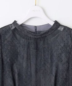 ANY SIS 【Lily calin】バイカラードットチュール ドレス