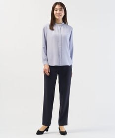 J.PRESS LADIES S ヌーディスバックサテン ブラウス