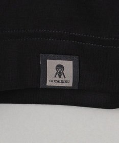 GOTAIRIKU 【綿100％】カバーネック ドレスTシャツ_ロング