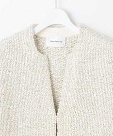 自由区 【カトリエムブーケ】Maille brillante ノーカラーアウター