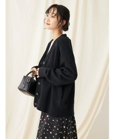 CRAFT STANDARD BOUTIQUE Ｖネックアウトリンキングカーディガン