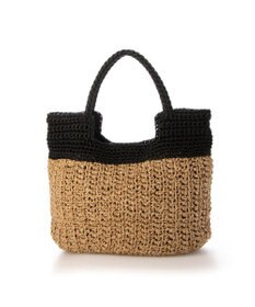 UNBILLION カシュカシュ cachecache / 切り替え編みクロッシェ2wayミニトート