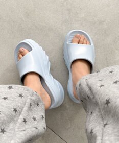 WEGO 厚底デザインラバーサンダル