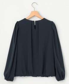 組曲 L 【WEB限定】ジョーゼットシフォン パフスリーブブラウス