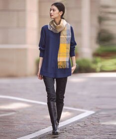 J.PRESS LADIES カシミヤチェック マフラー