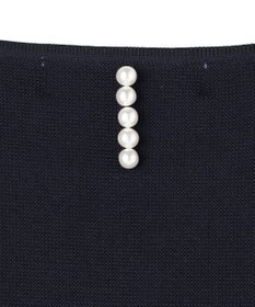 UNFILO BEAUTY FORM KNIT ペプラムセットアップ