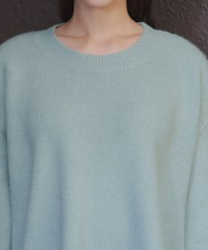 Tiaclasse 袖タックニットプルオーバー