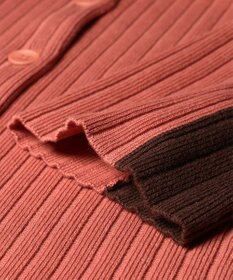 Paul Smith バイカラー スリット カーディガン