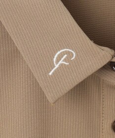 23区GOLF 2WAY着用可能【23Fondation/WOMEN】衿付き シャツワンピース