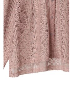 earth music&ecology レースショートシャツ